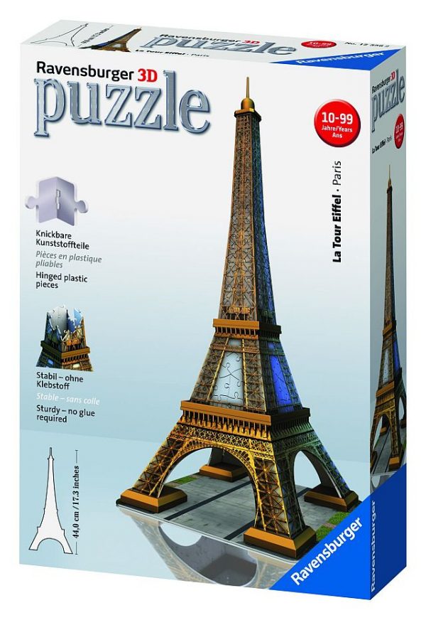 Eiffel-torni, 3D palapeli 216 palaa, Ravensburger