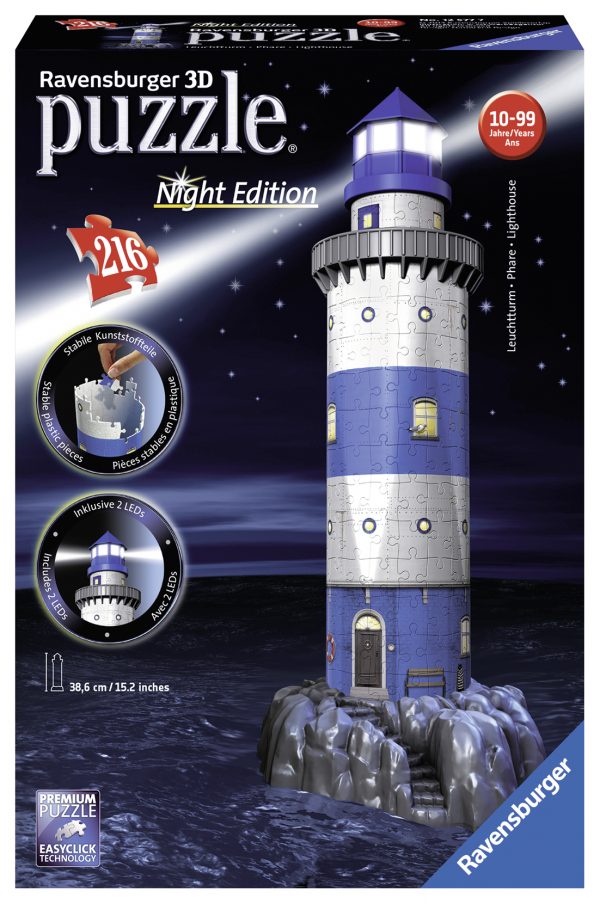 Ravensburger 3D Puzzle Lighthouse Night Edition