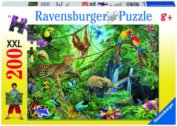 Ravensburger Puzzle 200 pc Animals in the Jungle