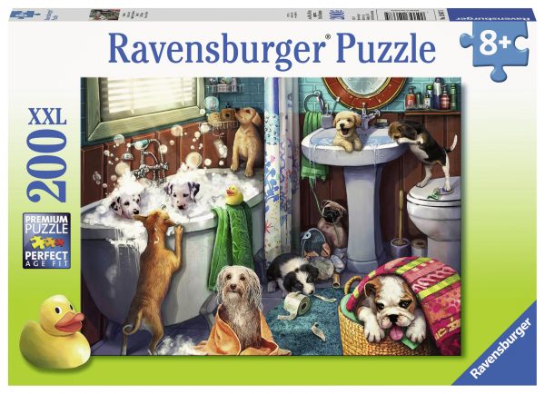 Ravensburger XXL puzzle 200 pc Dogs in the wash