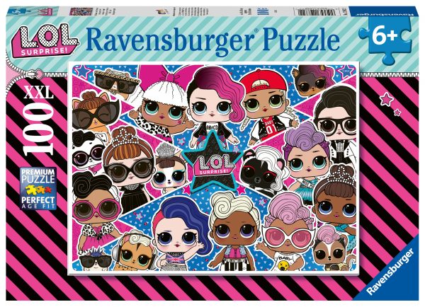LOL Surprise XXL, 100 palaa Ravensburger palapeli