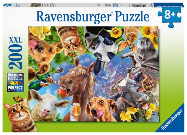 Ravensburger XXL Puzzle 200pc Funny Animals
