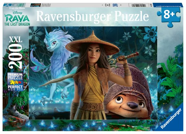 Ravensburger XXL puzzle with 200 pc Raya and the Last Dragon