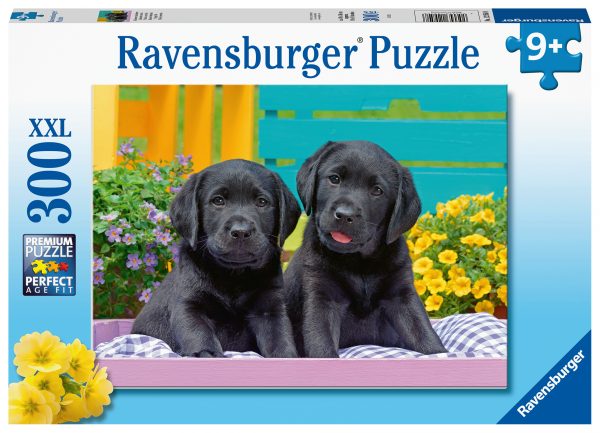 Puppies XXL palapeli, 300 palaa Ravensburger