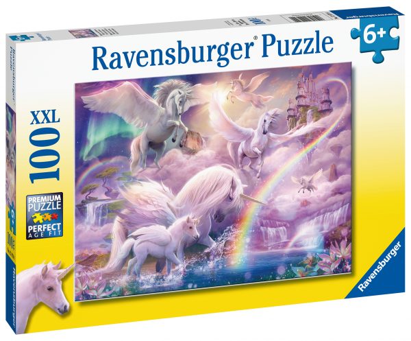 Pegasus Unicorns, 100 palaa Ravensburger
