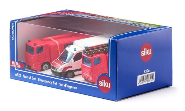 SIKU Pelastusajoneuvosarja 3 kpl, 6326 - Image 2