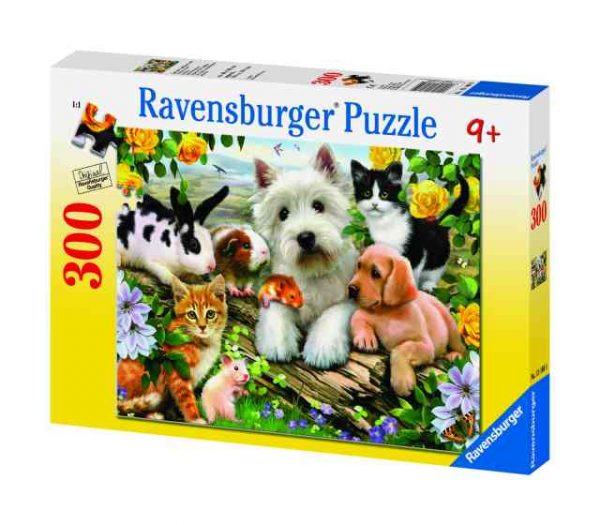 Happy Animal Buddies XXL palapeli, 300 palaa Ravensburger