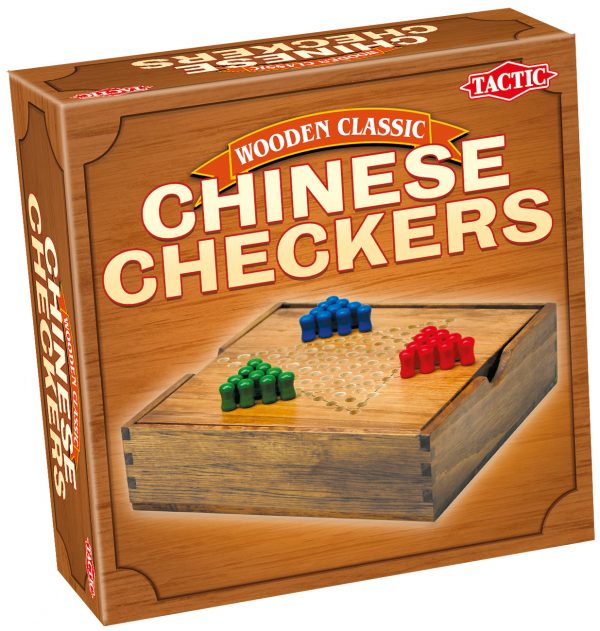 Tactic board game Wooden Chinese Checkers