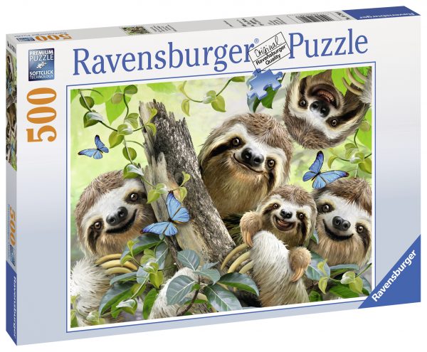 Sloth Selfie 500 palaa palapeli, Ravensburger
