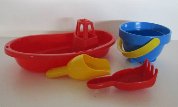 Plasto Beach Set with Boat