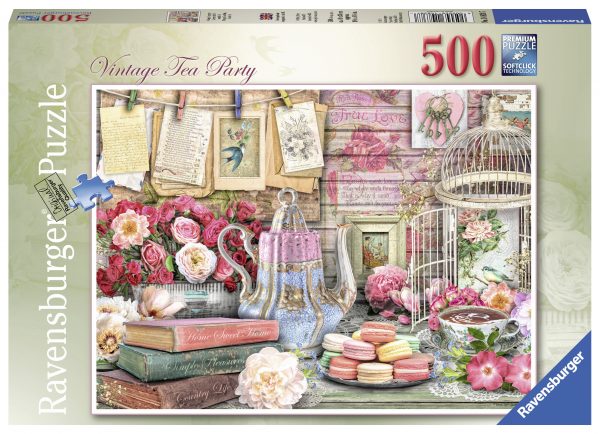 Vintage Tea Party 500 palaa palapeli, Ravensburger