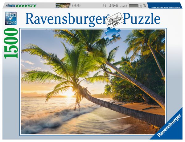 Piilotettu ranta, palapeli 1500 palaa, Ravensburger
