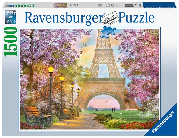 Ravensburger Puzzle 1500 pc Paris Romance