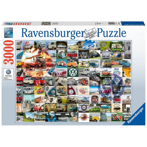 99 VW mallia, palapeli 3000 palaa, Ravensburger