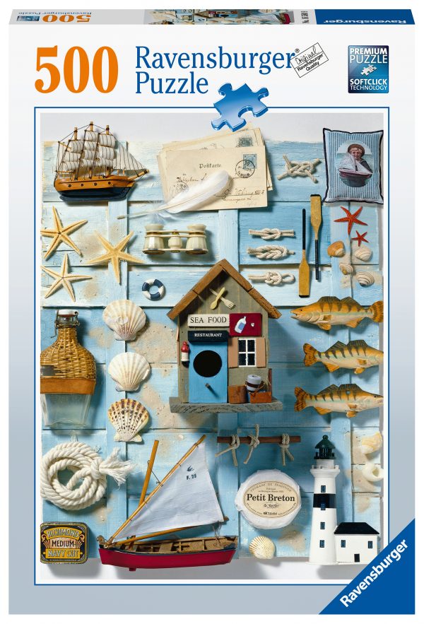 Beach collection 500 palaa palapeli, Ravensburger