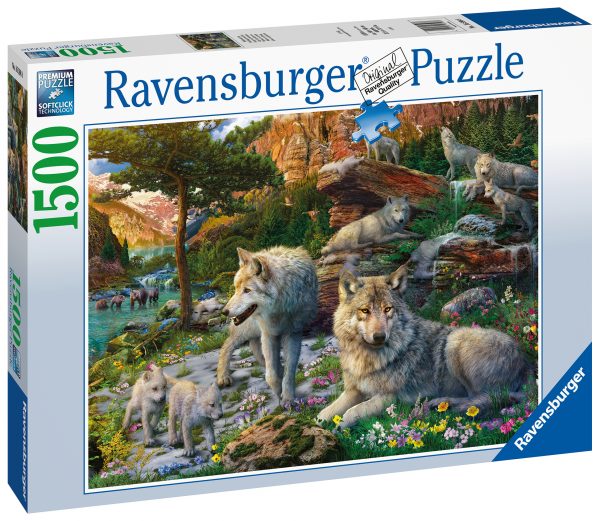 Ravensburger Puzzle 1500 pc Wolves in the Forest