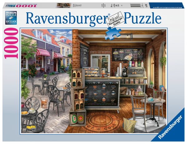 Kahvila, palapeli 1000 palaa, Ravensburger