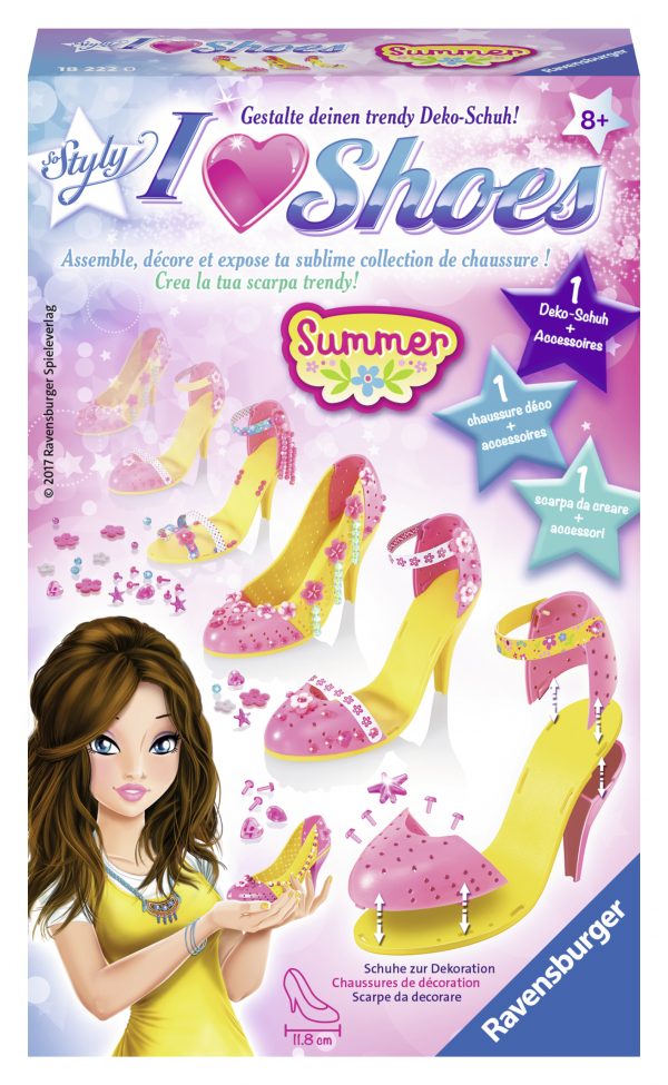 Ravensburger Askartelusetti I Love Shoes - Rakastan kenkiä