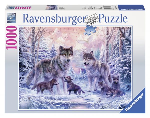Arctic Wolves 1000 p. palapeli, Ravensburger