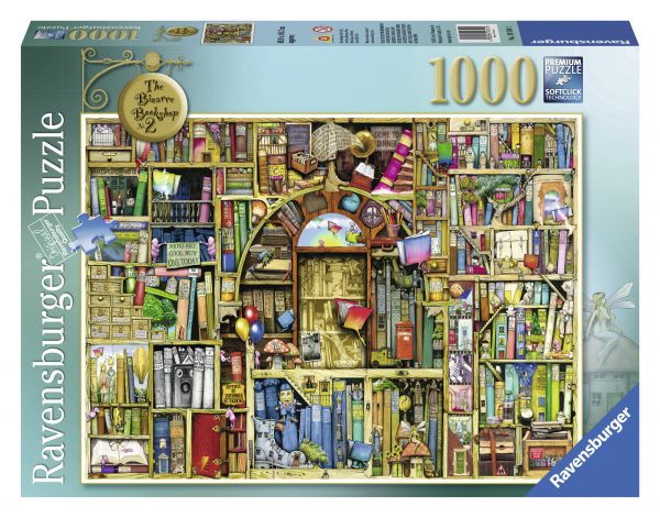 Bizarre Bookshop 1000 p. palapeli, Ravensburger