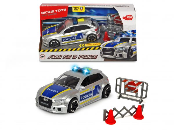 Dickie Toys police Audi RS3