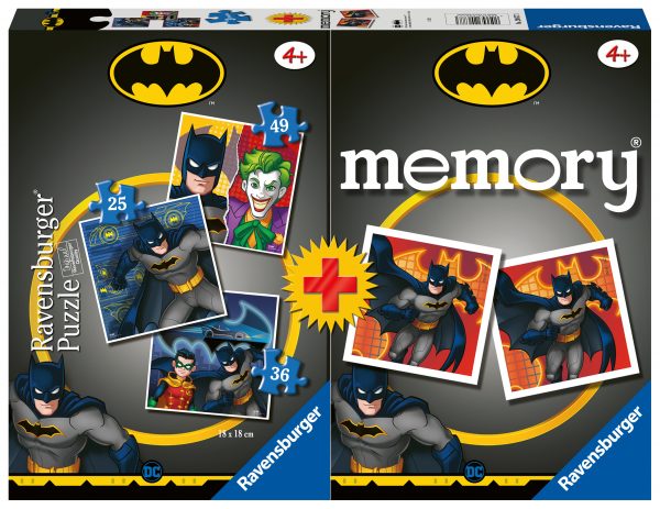 Batman Muistipeli + Batman Palapeli, Ravensburger