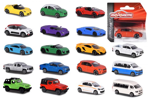 Majorette Street cars