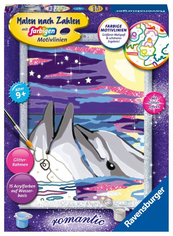 Maalaa numeroiden mukaan "Ystävät merestä", Ravensburger