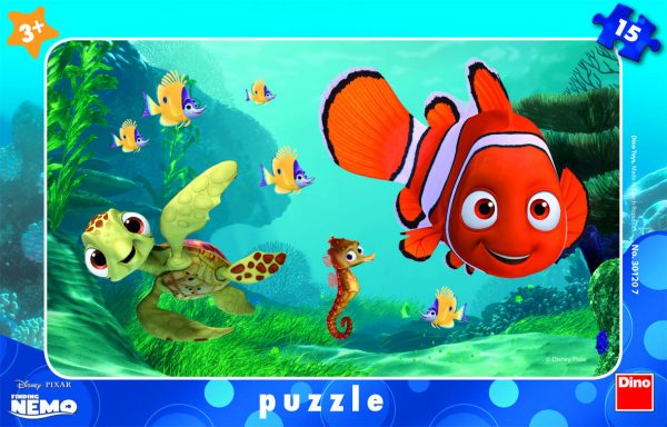 Dino Frame Puzzle 15 pc small, Disney Finding Nemo