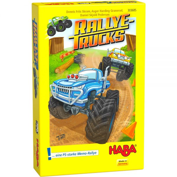 Haba Board Game Rally Trucks