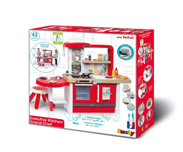 Smoby Evolutive Grand Chef leikkikeittiö