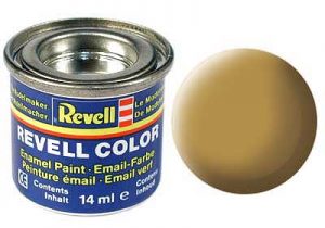Revell emalimaali Sandy Yellow, Matt , 14ml, RAL 1024, 32116