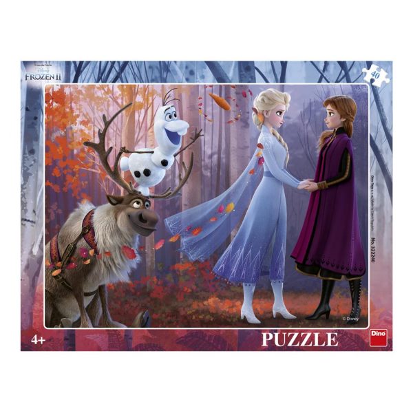 Dino Frame Puzzle 40 pc , Frozen