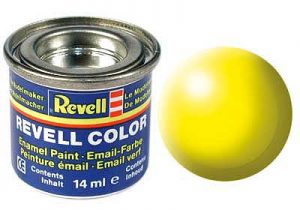 Revell emalimaali Luminous Yellow, Silk, 14ml, RAL 1026, 32312