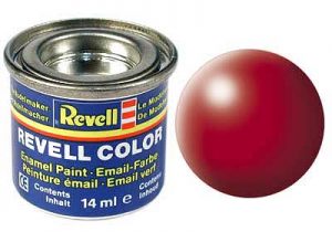 Revell emalimaali Fiery Red, Silk, 14ml, RAL 3000, 32330