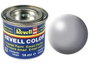 Revell emalimaali Grey, Silk, 14ml, RAL 7001, 32374