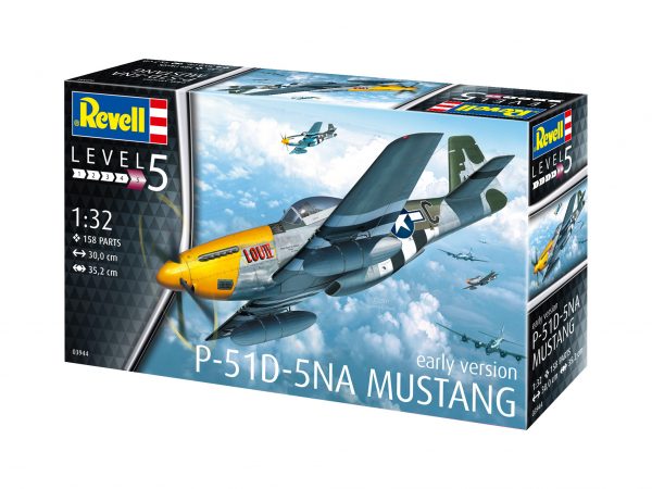 Revell P-51D-5NA Mustang (early version) 1:32