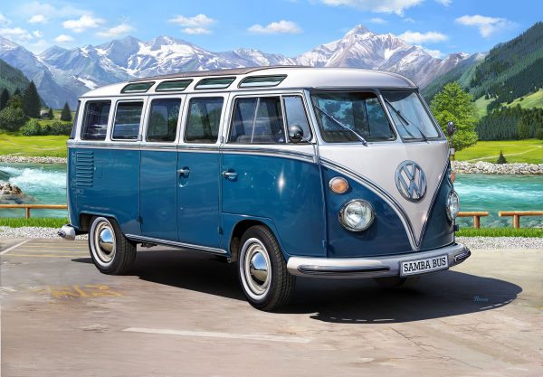Revell Volkswagen T1 Samba Bus 1:16