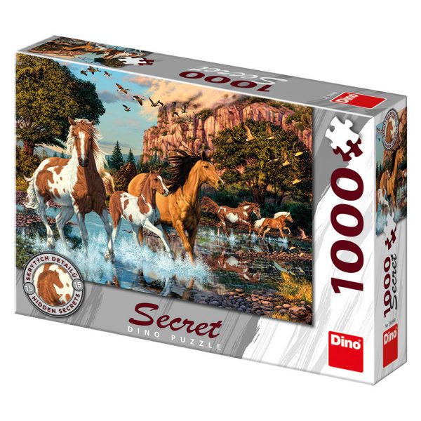 Horses Secret 1000 p. palapeli, Dino