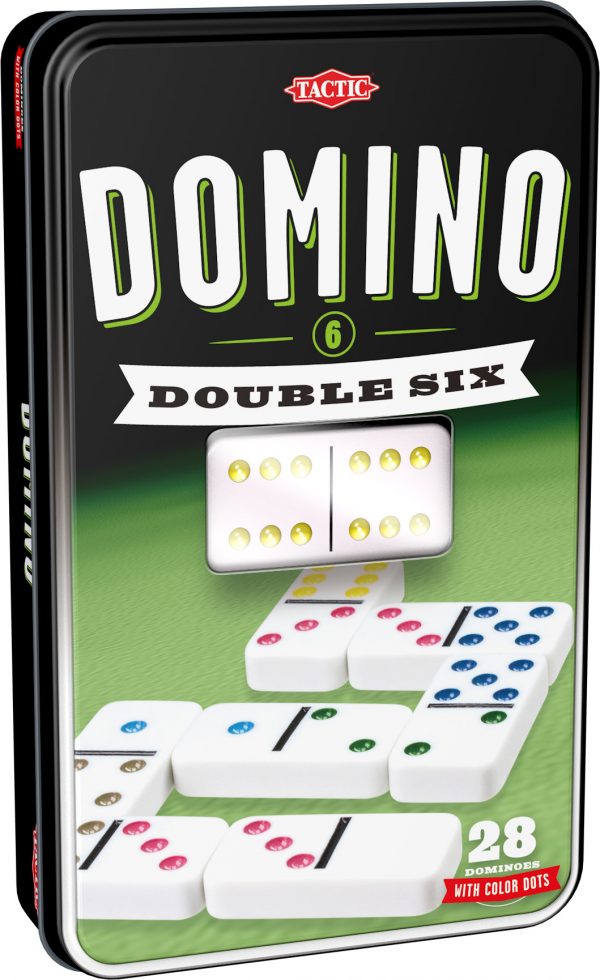 Tactic Board Game Double 6 Domino