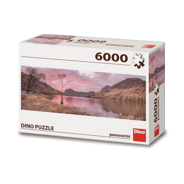 Lake in the mountains 6000 palaa palapeli, DINO