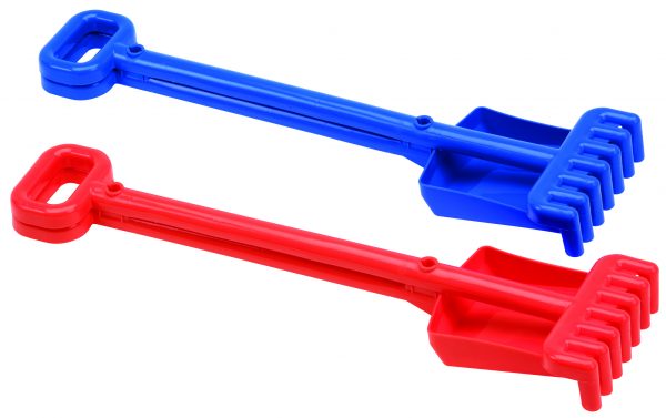 Ecoiffier shovel + rake 52 cm.