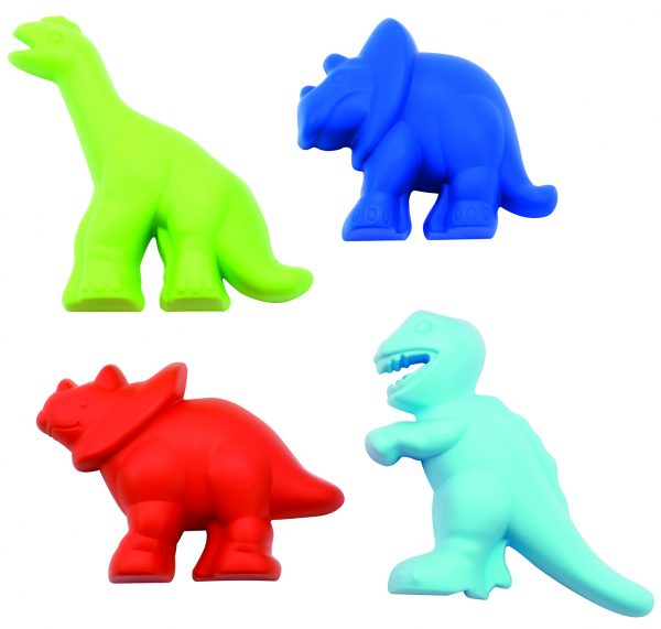 Ecoiffier Dinosaurus Hiekka- tai Jäämuotteja 4kpl