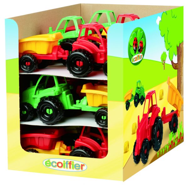 Ecoiffier Traktori ja peräkärry