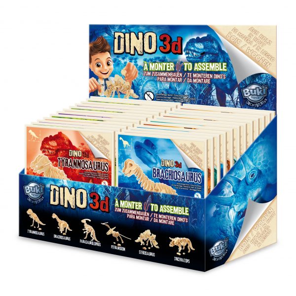 Dinosaurus 3D-puinen palapeli, Buki