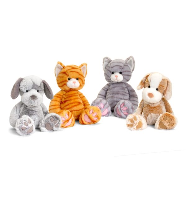 Keel Toys Love to Hug Koirat ja Kissat 18cm