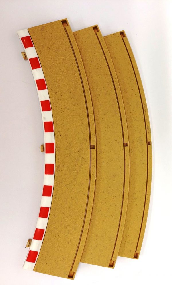 SCALEXTRIC Autoradan L8712 Ulkokaari, 3 kpl