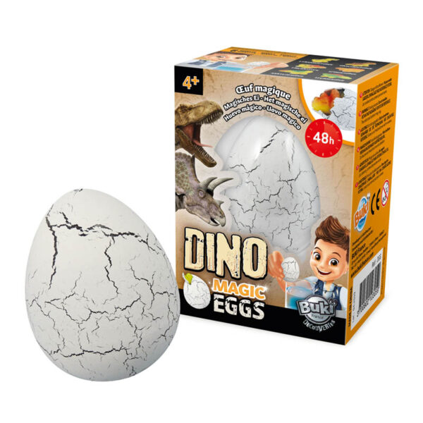 Vedessä kuoriutuva ja kasvava dinoauruksen muna, BUKI - Image 2
