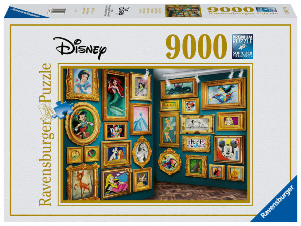Disney museum, palapeli 9000 palaa, Ravensburger