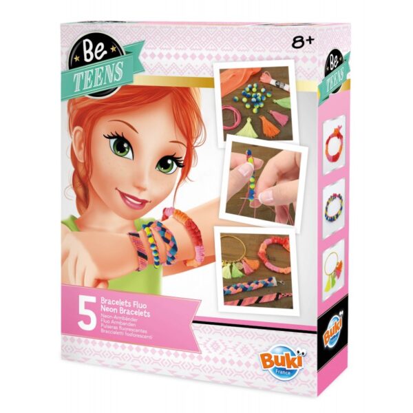 Buki Crafts Set Neon Bracelets